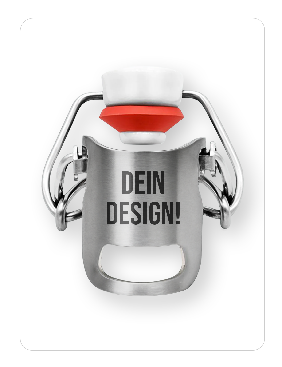 clyp dein design • Flaschenverschluss & Öffner