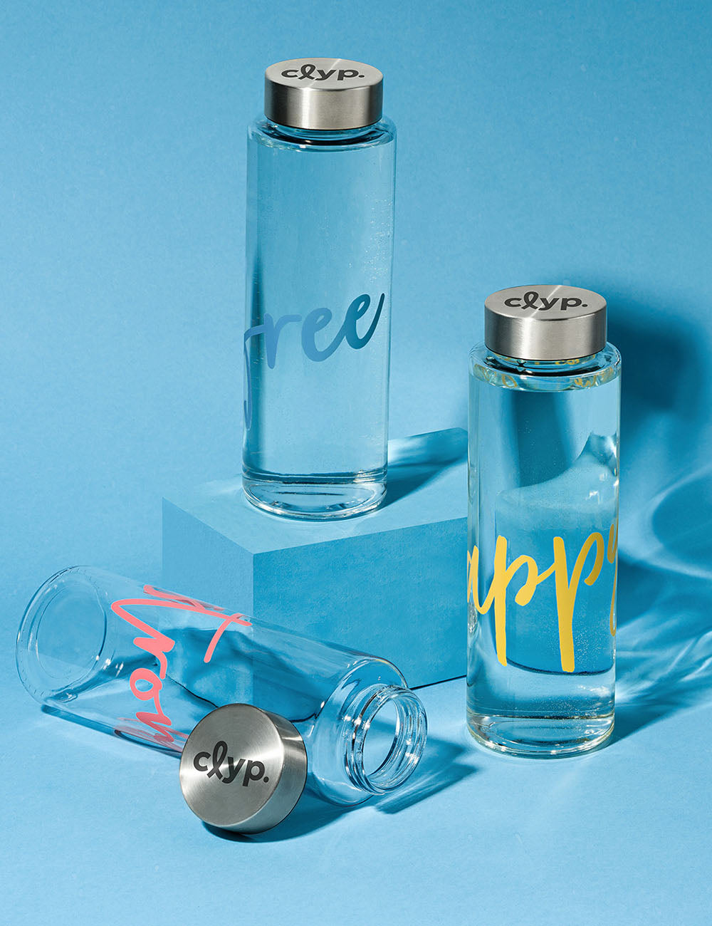 clyp Trinkflasche happy