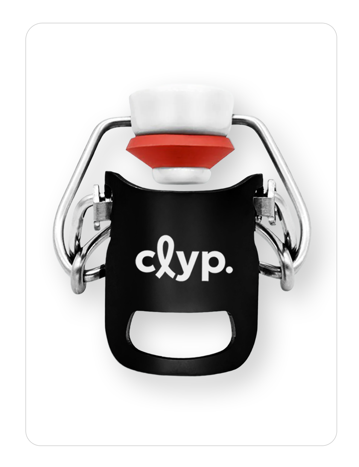 clyp black • Flaschenverschluss & Öffner