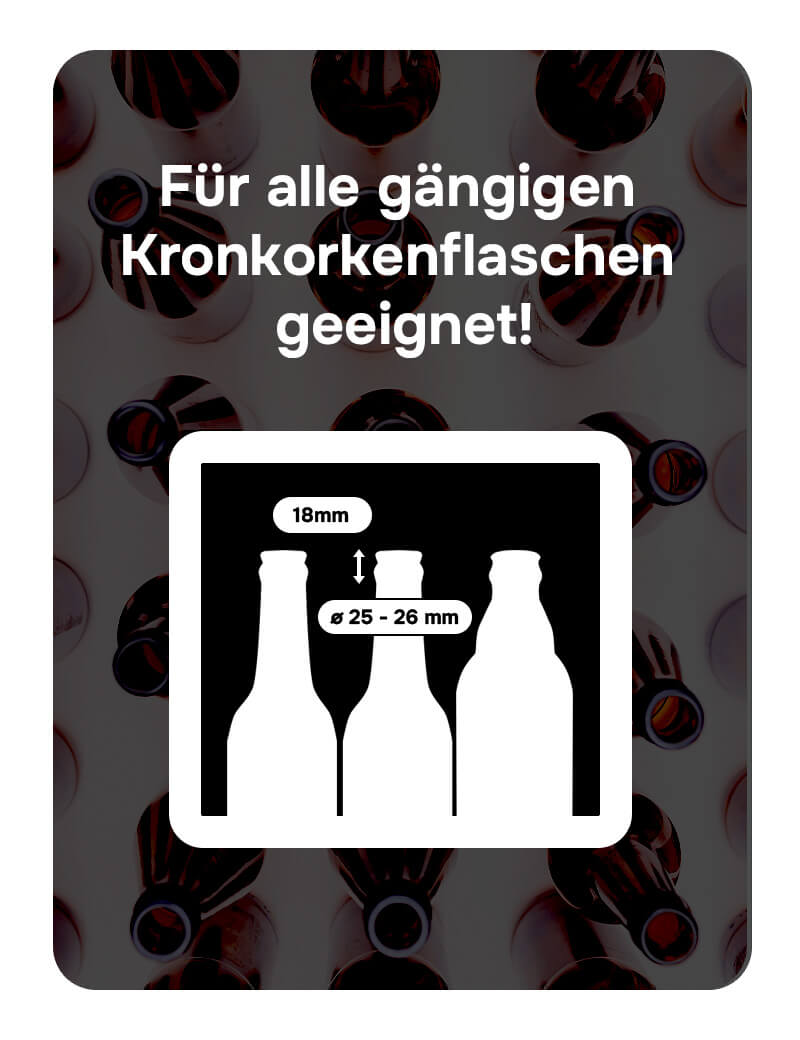 clyp Black Edition - Flaschenverschluss und Öffner