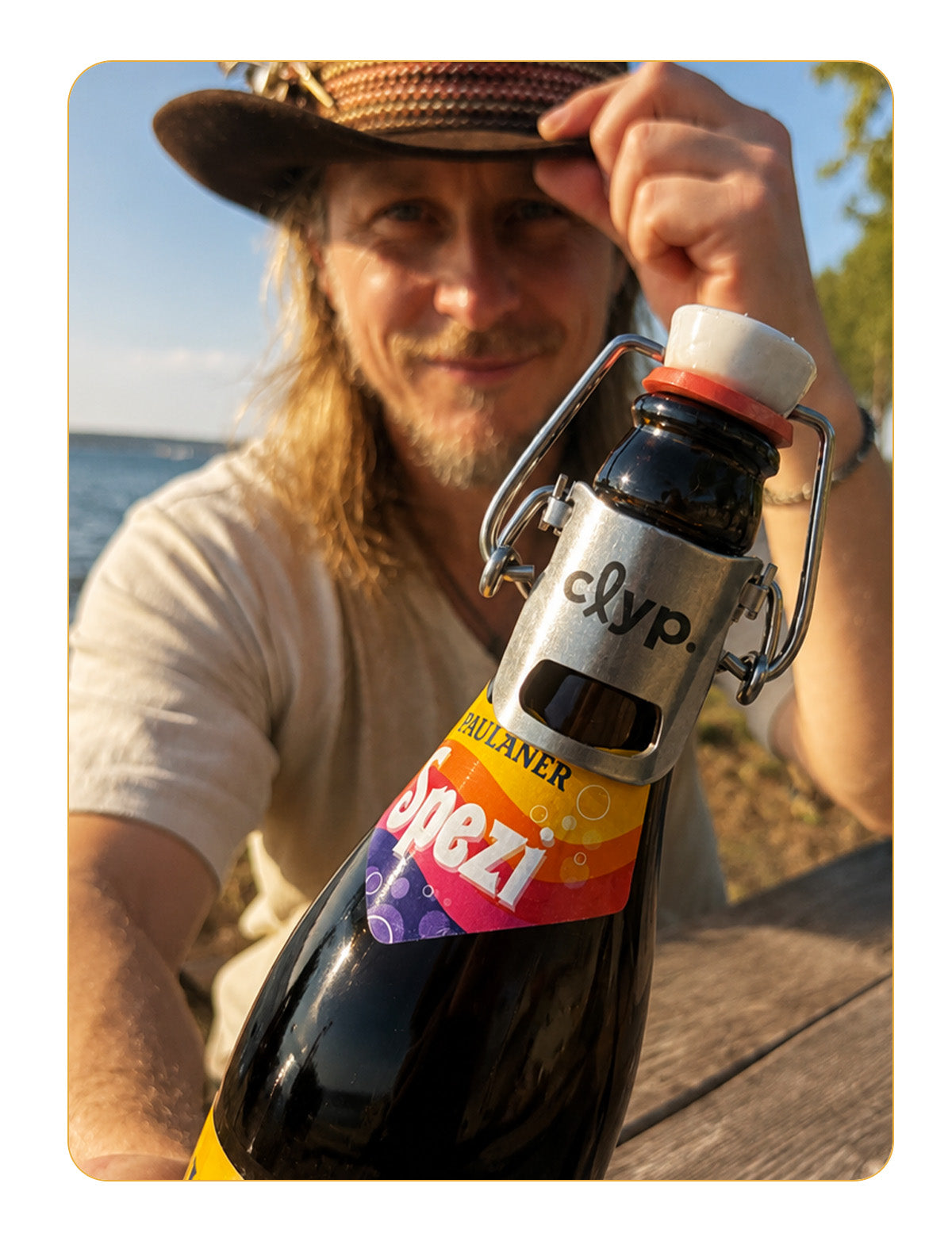 clyp original • Flaschenverschluss & Öffner