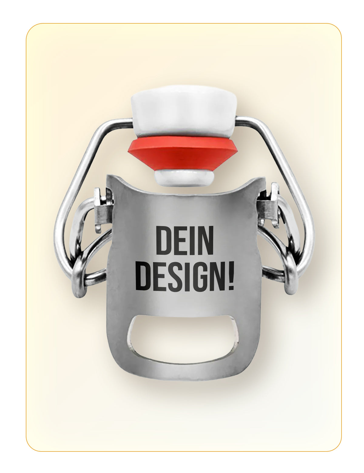clyp dein design • Flaschenverschluss & Öffner