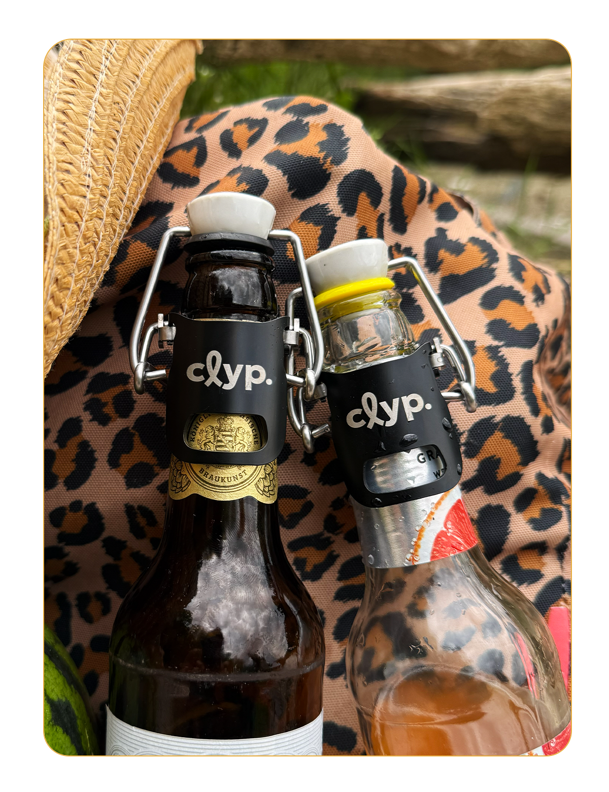 clyp black • Flaschenverschluss & Öffner