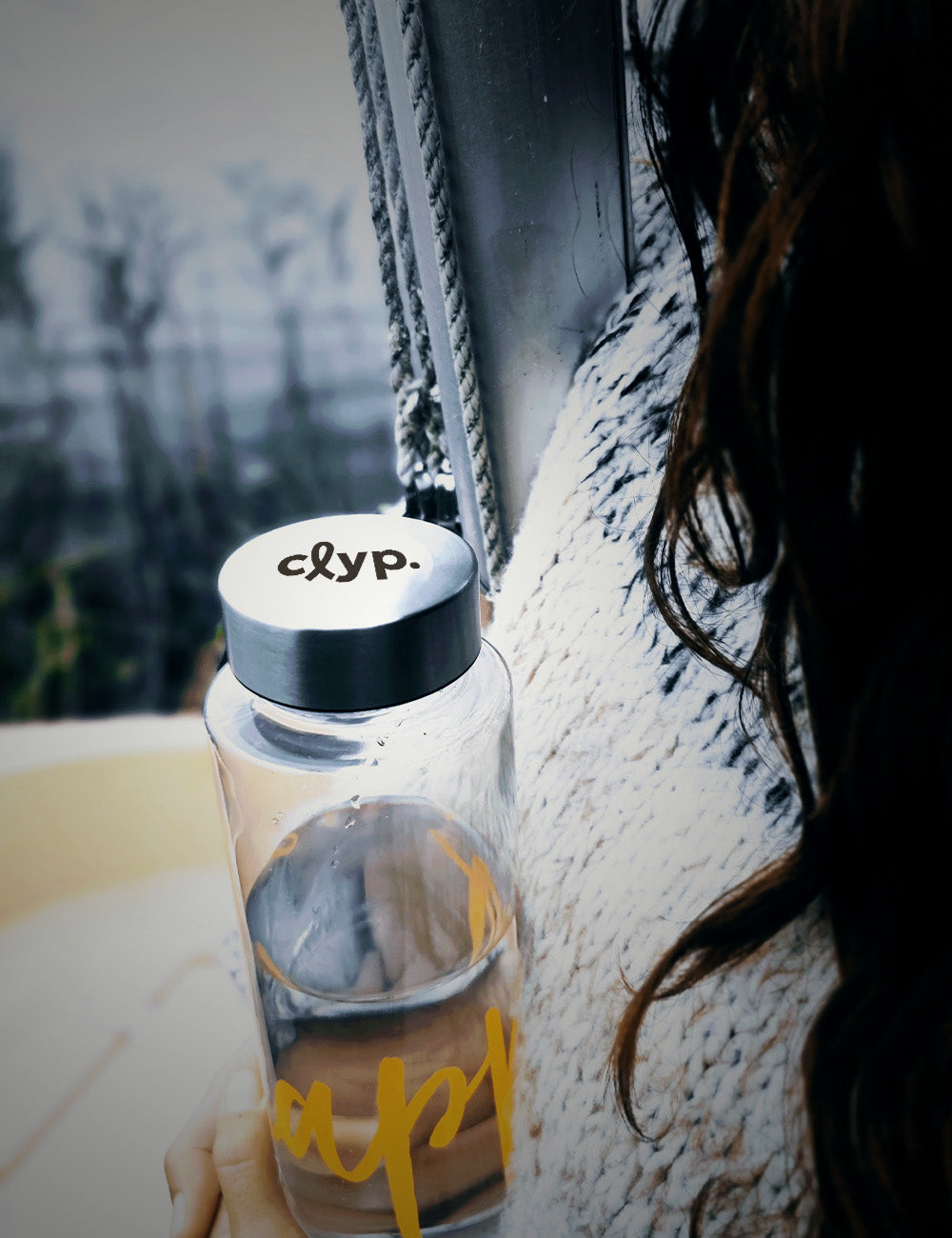 clyp Trinkflasche happy